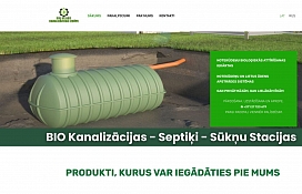 BIO OLJARS SIA, bio kanalizācijas sistēmas